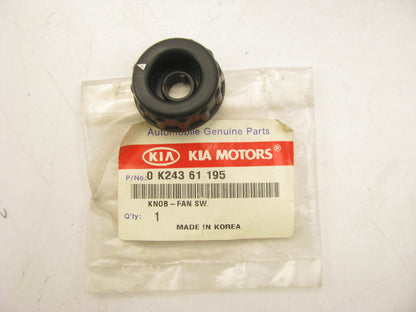 NEW GENUINE A/C Heater Speed Control Knob OEM For 1995-1998 Sephia 0K24361195