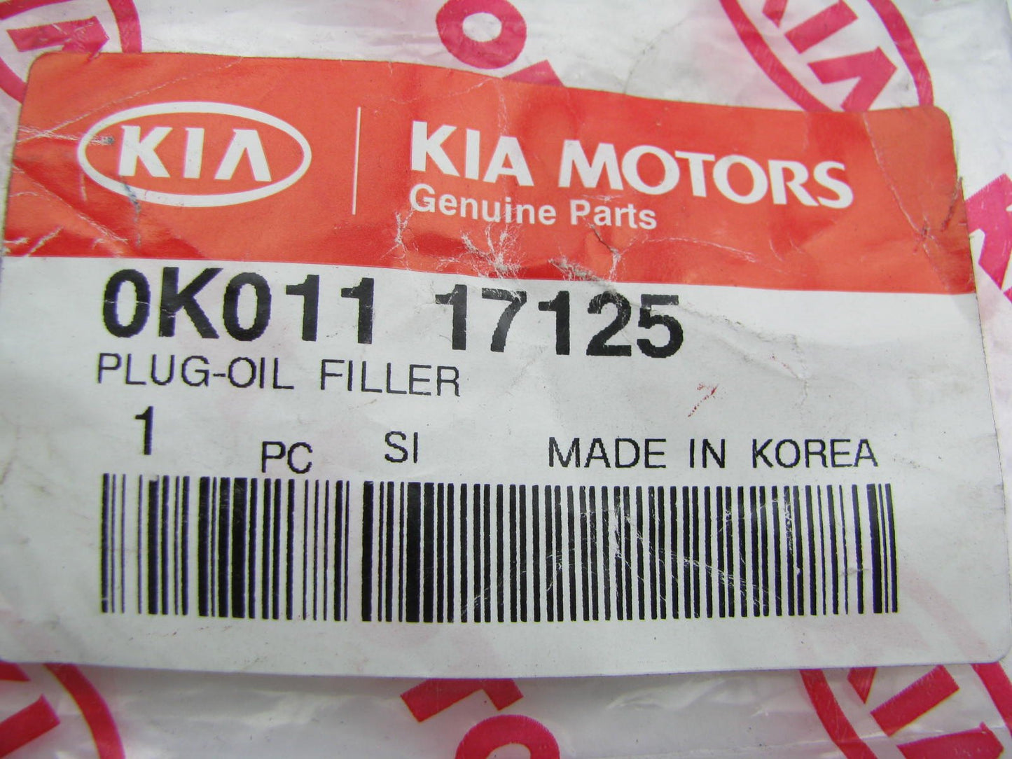New OEM Transmission Oil Filler Plug For 97-02 Kia Sportage 0K01117125
