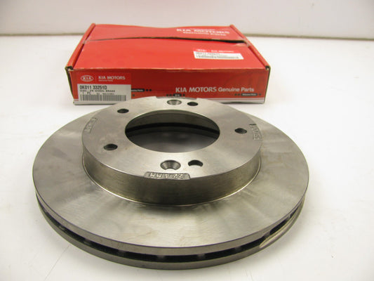 NEW GENUINE FRONT Disc Brake Rotor OEM For 1995-2002 Sportage 0K01133251D