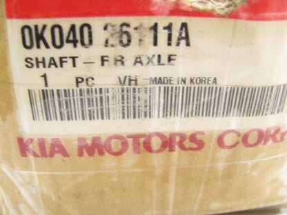 NEW GENUINE OEM Right Rear Axle Shaft For 1997-2002 Kia Sportage 0K04026111A
