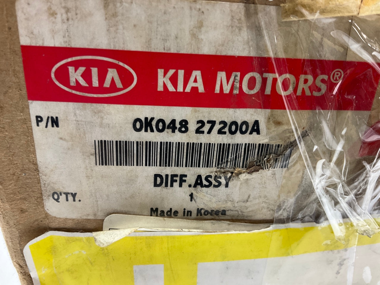 NEW Rear Axle LSD Limited Slip Differential OEM For 98-02 Sportage 0K04827200A