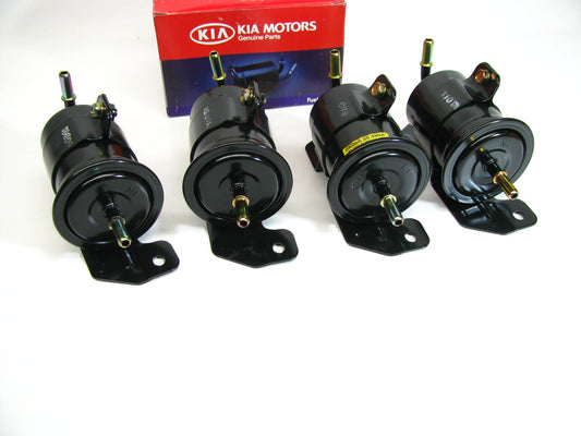 (4) NEW GENUINE Fuel Filter OEM  For 1998-2002 Kia Sportage  0K08A20490A