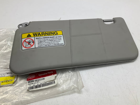 NEW Left Driver Side Gray Sun Visor OEM For 1998-2002 Kia Sportage 0K08C69320B06