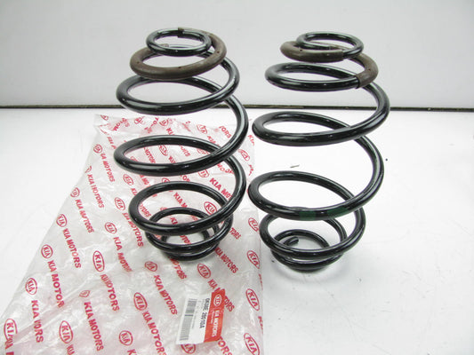 (2) NEW 0K08E28010A REAR Suspension Coil Springs OEM For 00-02 Kia Sportage