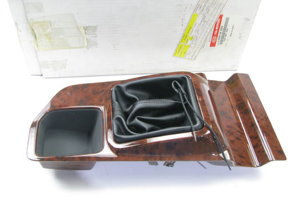 NEW Woodgrain Center Ceonsole & Shift Boot OEM For 98-00 Kia Sportage 0K08H64330