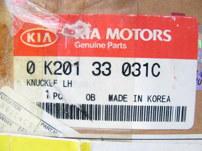 NEW GENUINE 0K20133031C FRONT LEFT Steering Knuckle OEM For 1994-1997 Kia Sephia
