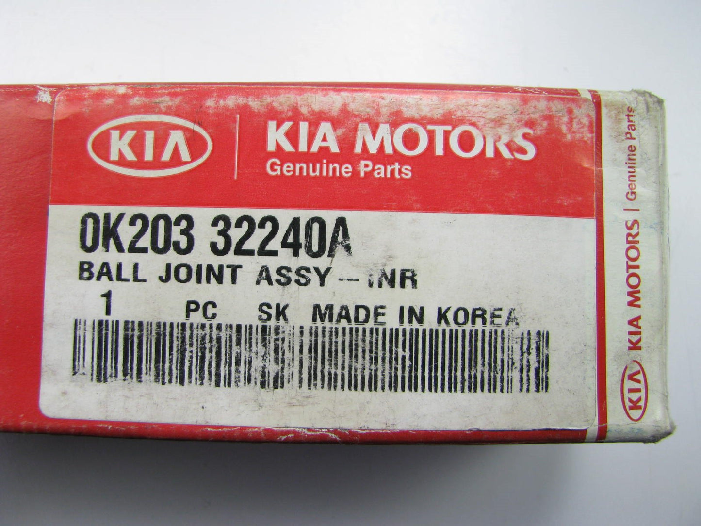 NEW GENUINE Front Inner Steering Tie Rod End For 1994-97 Kia Sephia 0K20332240A