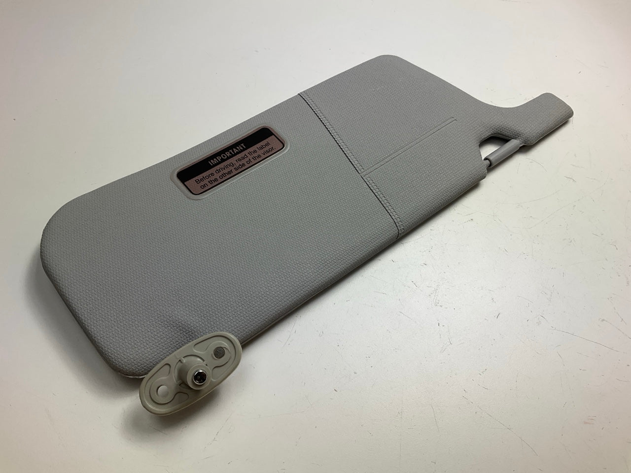 NEW Left Drivers Gray Sun Visor OEM For 1995 Kia Sephia W/O Sunr. 0K20A69320A06