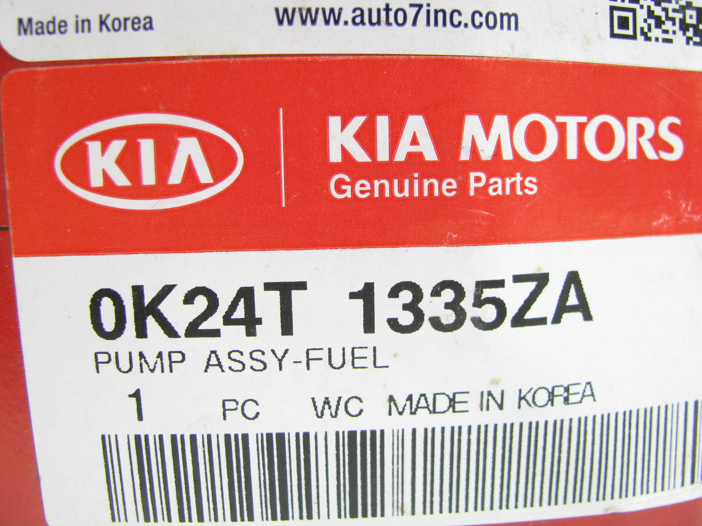 NEW - OEM 0K24T1335ZA Electric Fuel Pump Module For 1995-1997 Kia Sephia 1.6L