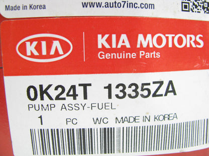 NEW - OEM 0K24T1335ZA Electric Fuel Pump Module For 1995-1997 Kia Sephia 1.6L
