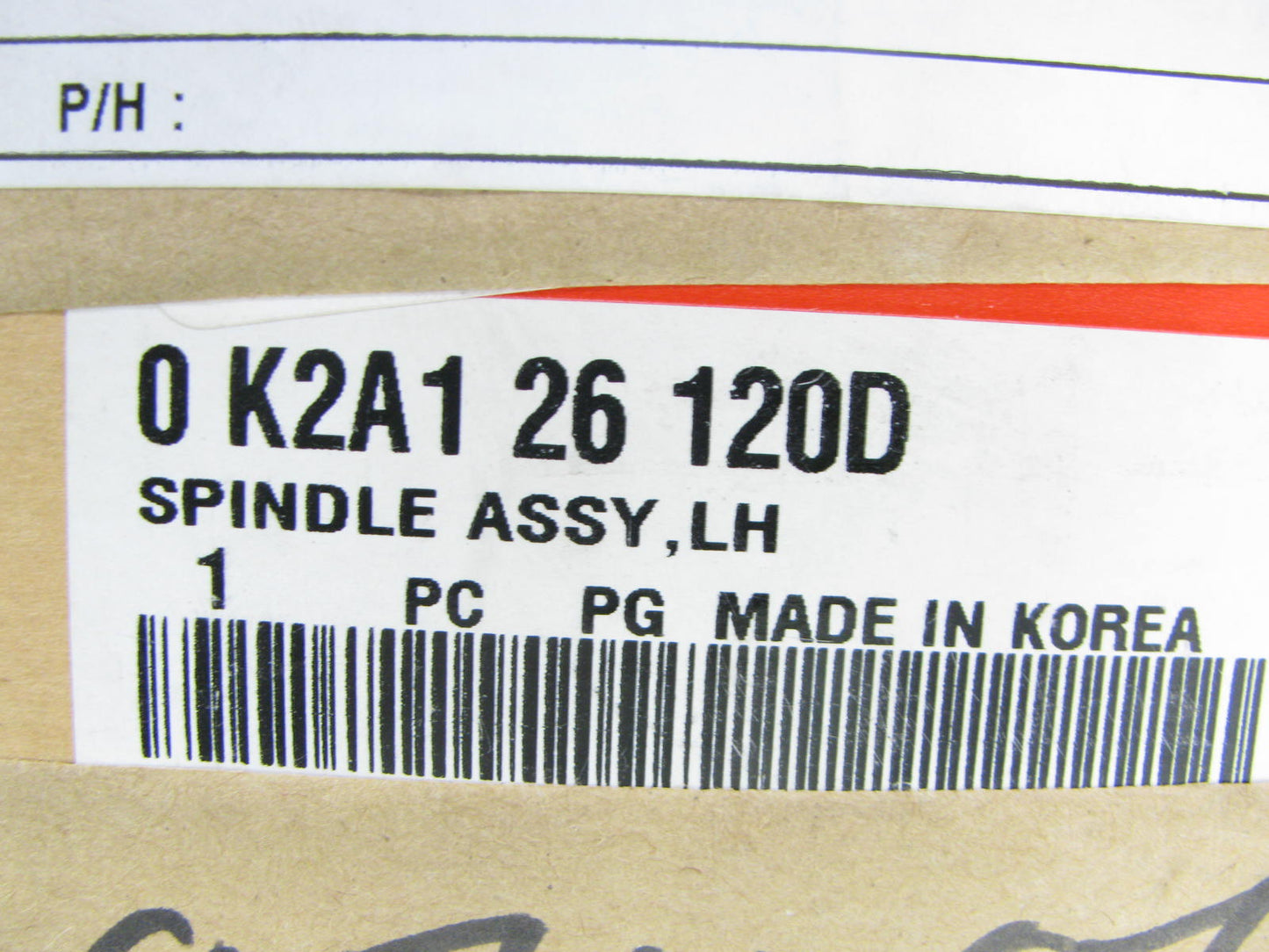 NEW OEM Left Front Steering Knuckle 0K2A126120D For 98-01 Sephia, 00-04 Spectra
