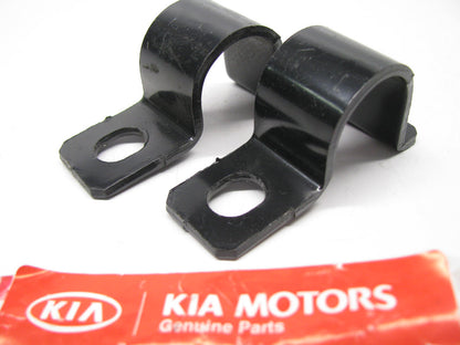 (2) NEW - OEM 0K2A128155 REAR Stabilizer Sway Bar Mounting Bracket For Kia