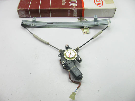 NEW GENUINE OEM Front Right Power Window Motor & Regulator For 98-99 KIA Sephia