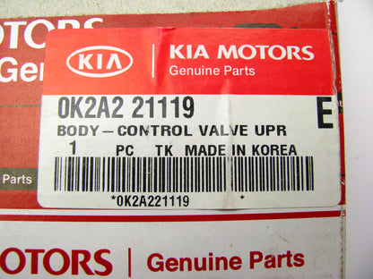 NEW GENUINE Automatic Trans Front Upper Valve Body OEM For Kia 0K2A221119
