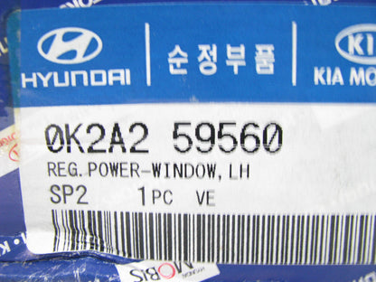 NEW OEM 0K2A259560 Front Left Power Window Motor Regulator For 98-99 Kia Sephia