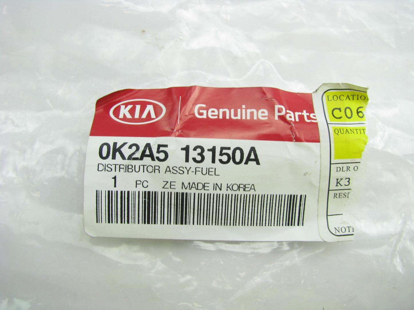 NEW OEM GENUINE Engine Fuel Rail For Kia Sephia 1997-2001,1.5L 1.8L 0K2A513150A