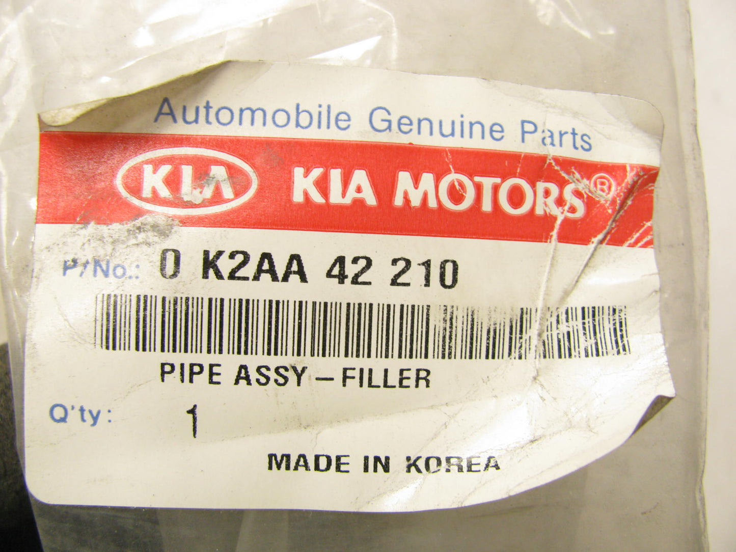 NEW GENUINE 0K2AA42210 Fuel Tank Filler Hose Neck OEM For 1997-2001 Kia Sephia