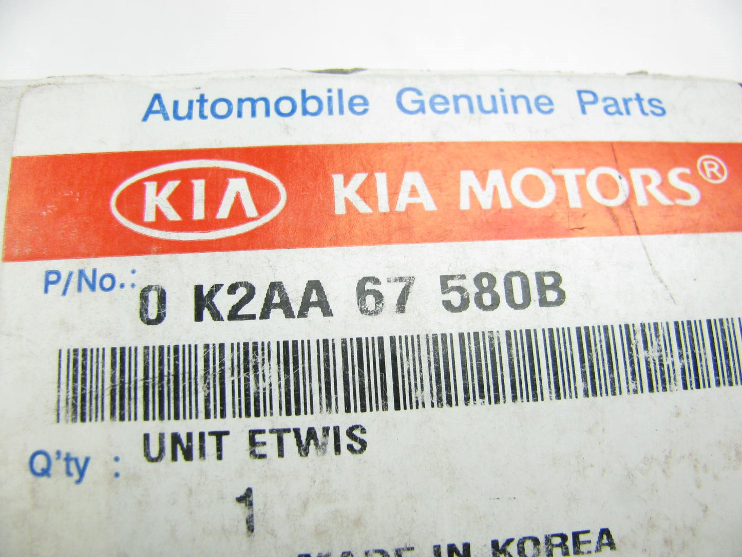 New Genuine ETACS Relay Control Module OEM For 1998-1999 Kia Sephia 0K2AA67580B