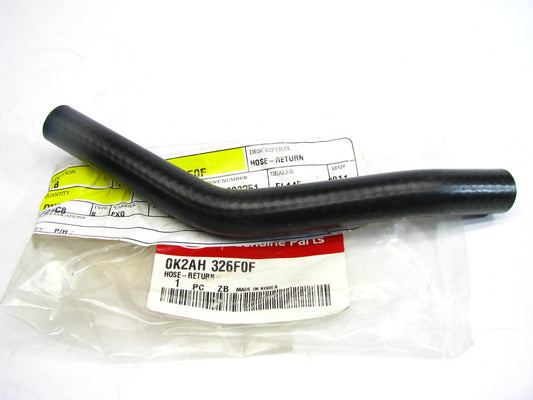 NEW - OEM 0K2AH326F0F Power Steering Return Hose For 97-01 Sephia 00-04 Spectra