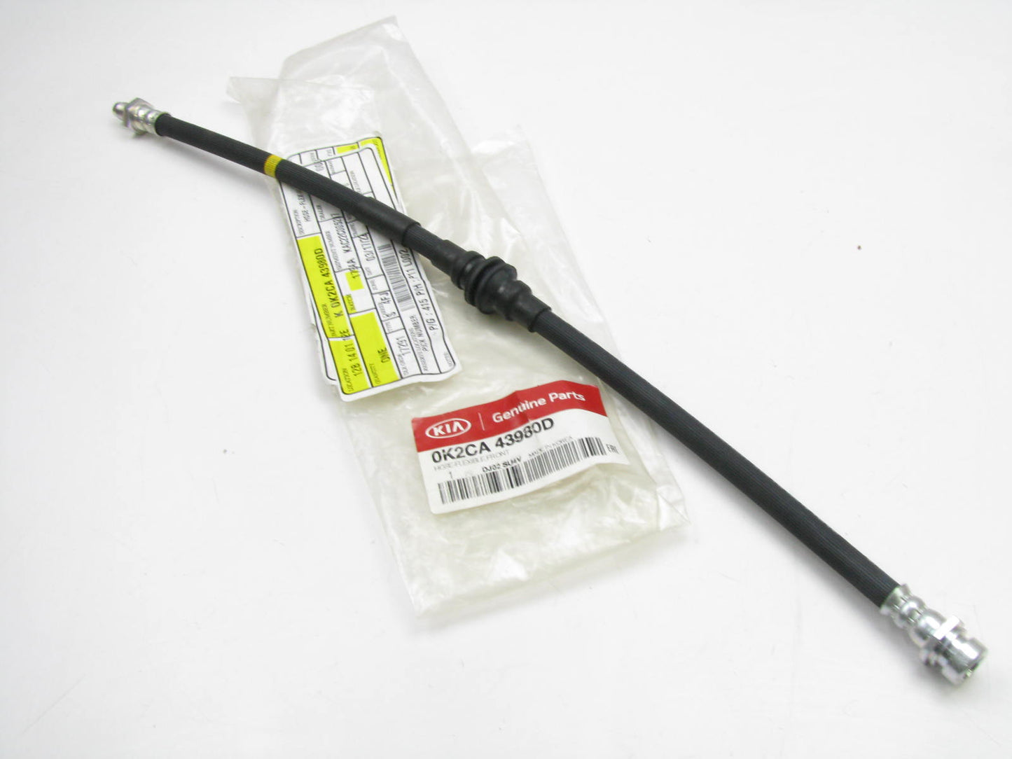 New OEM Front Brake Hose 0K2CA43980D For 2003-2004 Kia Spectra