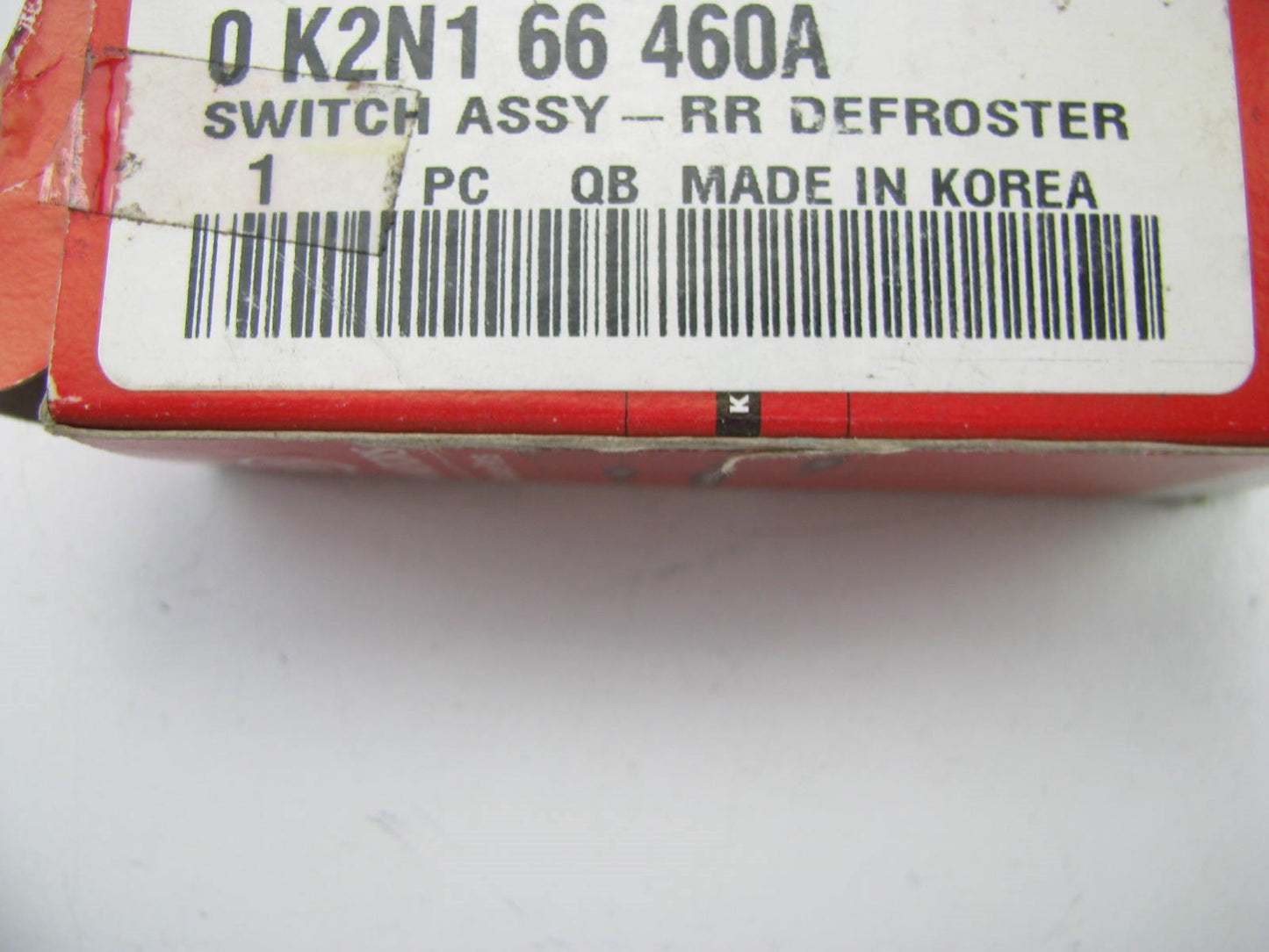 NEW - OEM Rear Window Defroster Switch For 2001-04 Kia Spectra 0K2N166460A
