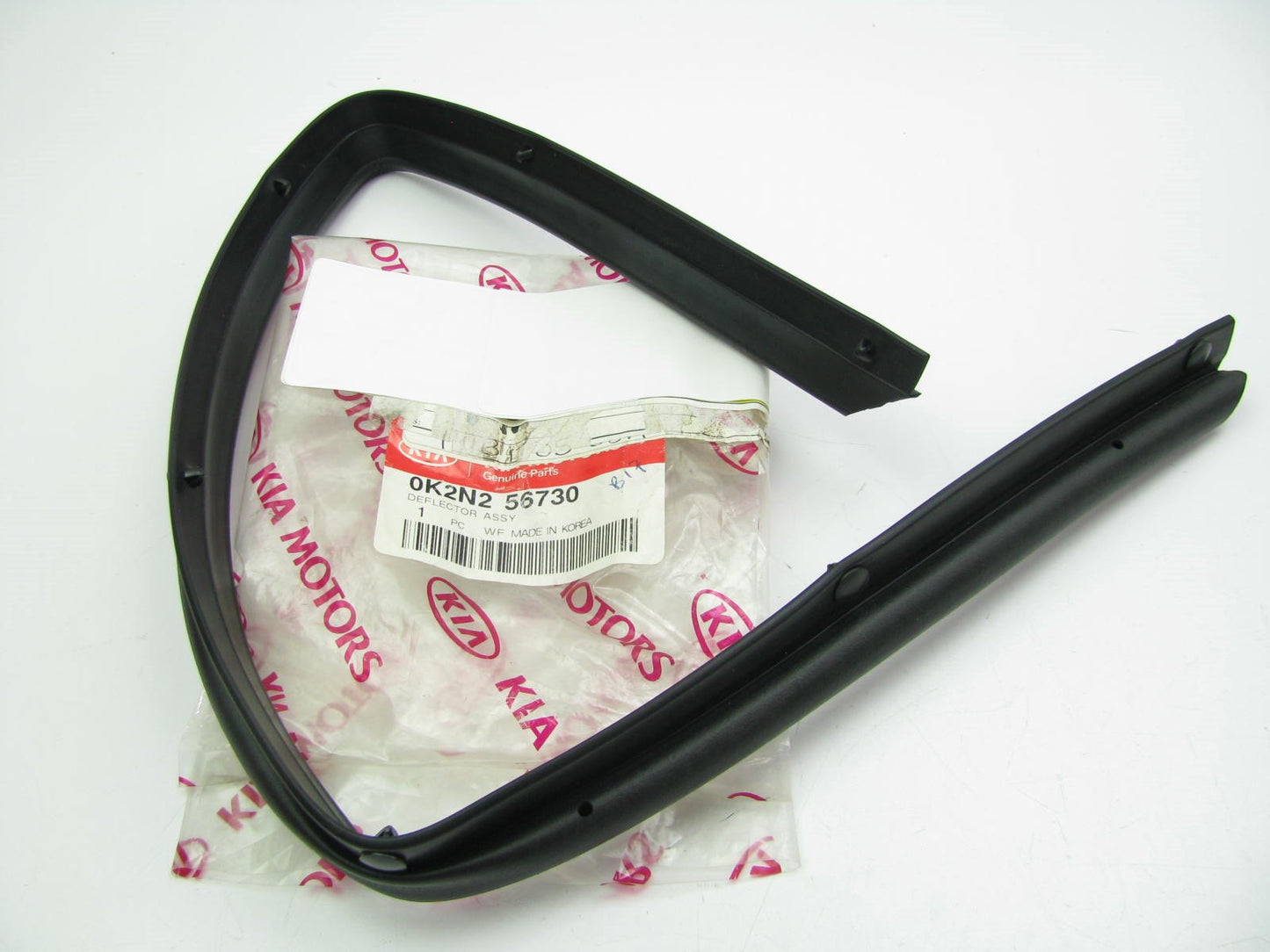 NEW - OEM 0K2N256730 Hood Deflector Weatherstrip Seal For 2001-2004 Kia Spectra