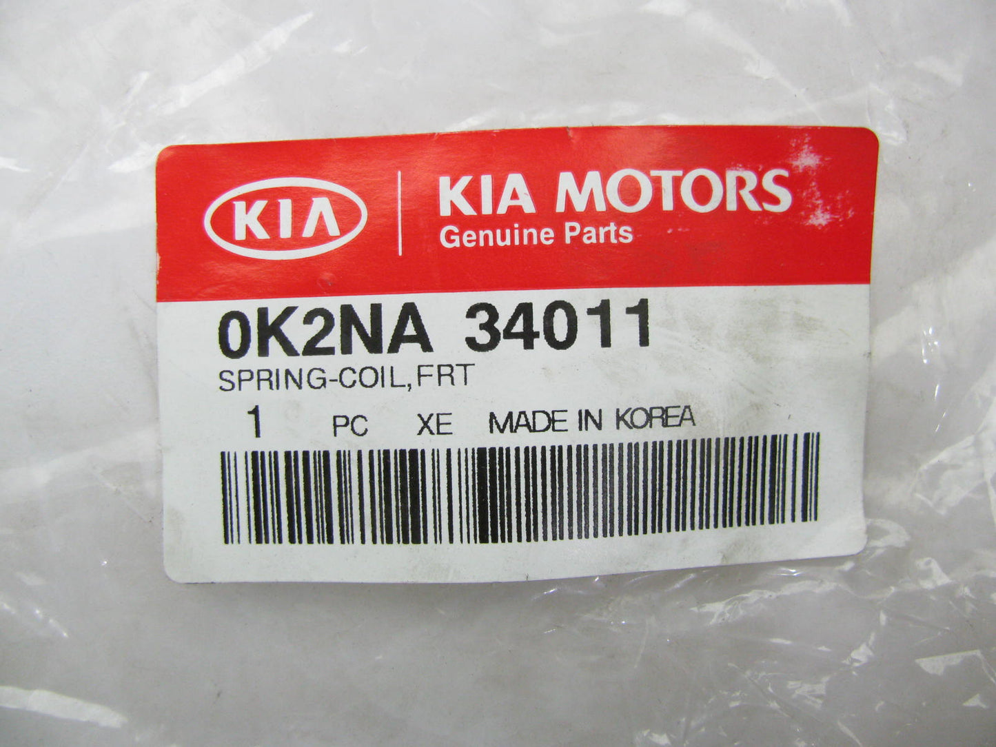 (2) NEW GENUINE 0K2NA34011 FRONT Suspension Coil Springs OEM For 02-04 Spectra