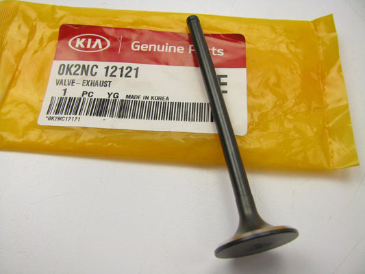 (1) NEW GENUINE Engine Exhaust Valve OEM For Kia 0K2NC12121