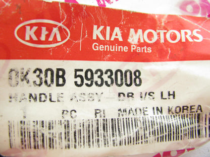 NEW GENUINE LEFT Interior Door Handle OEM For 01-02 Kia Rio 0K30B5933008