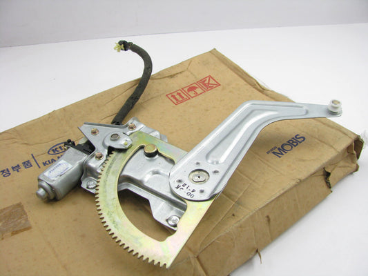 NEW GENUINE Rear Right Power Window Motor & Regulator OEM For 01-05 Kia Rio