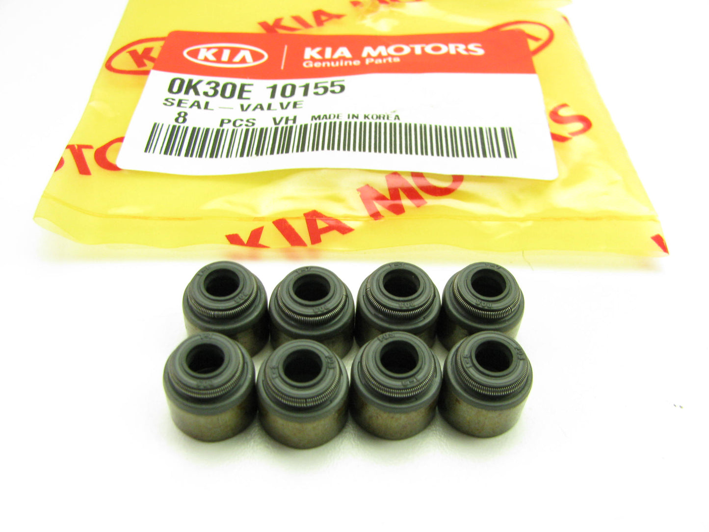 (8) Pcs OEM For Kia Engine Valve Stem Oil Seals 0K30E10155