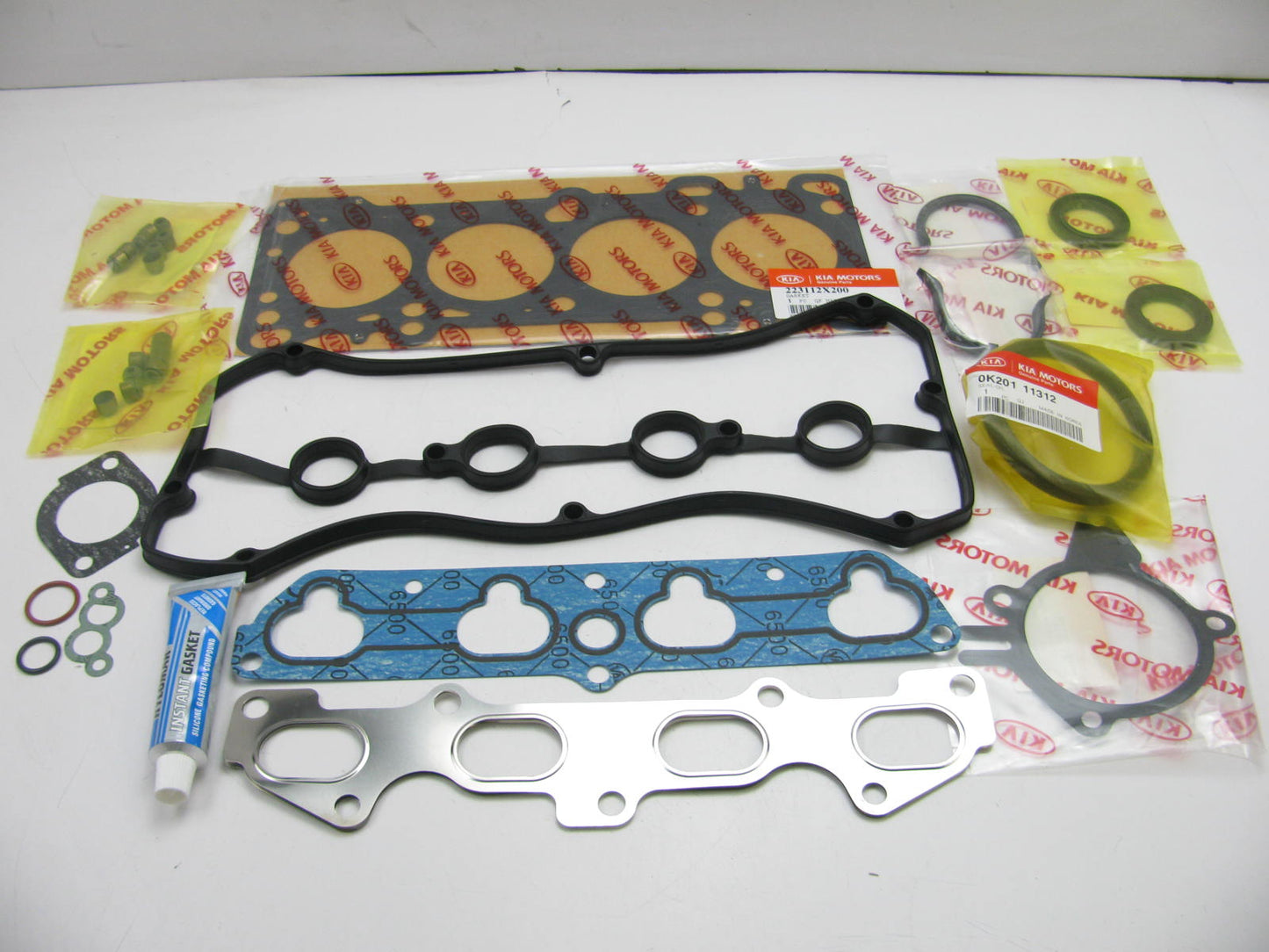 Engine Full Rebuild Gasket Set OEM For 2001-2002 KIA Rio 1.5L DOHC  0K30E10270