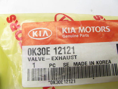 (8) NEW GENUINE 0K30E12121 Engine Exhaust Valves OEM For 2001-2002 Kia 1.5L