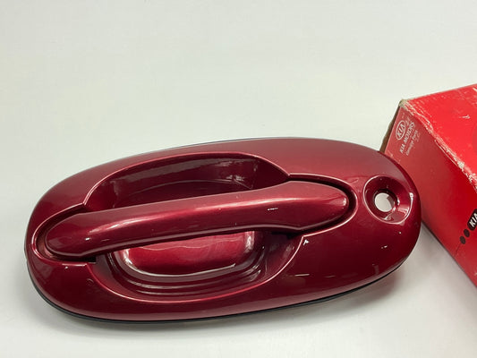 NEW - OEM 0K52Y59410AXX Front Left Outside RED Door Hande For 2002-05 Kia Sedona