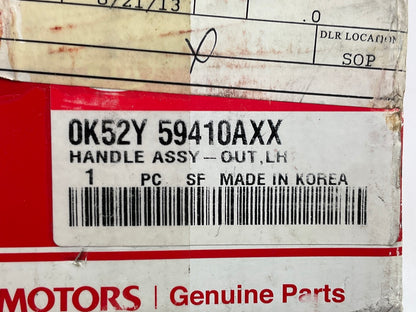 NEW - OEM 0K52Y59410AXX Front Left Outside RED Door Hande For 2002-05 Kia Sedona
