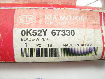 NEW GENUINE FRONT Windshield Wiper Blade OEM For 01-05 Kia Sedona 0K52Y67330