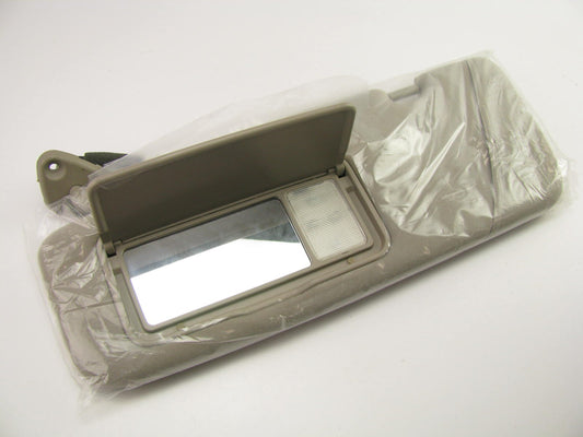 NEW - OEM 0K52Y69270AGE LEFT Drivers Side Sun Visor BEIGE For 04-05 Kia Sedona