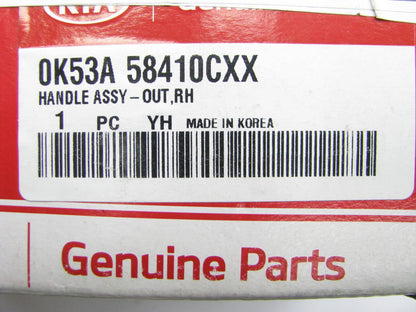 New Front Right Side Exterior Door Handle OEM For 04-05 Kia Sedona 0K53A58410CXX