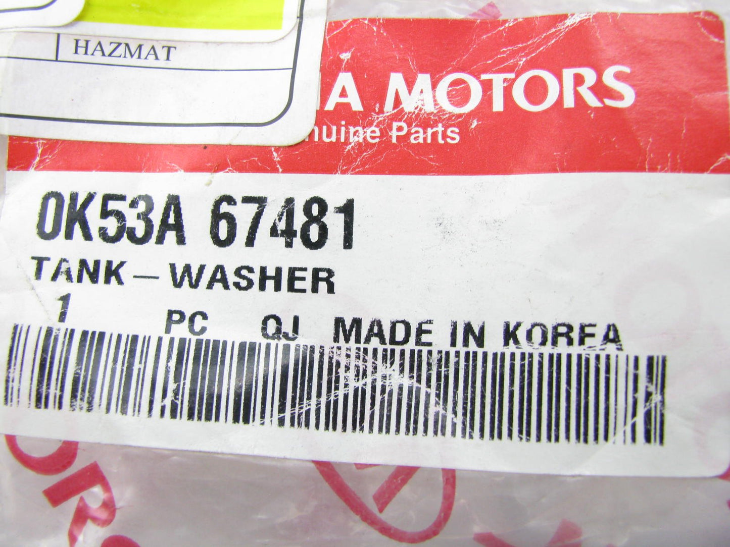 New OEM Rear Back Glass Washer Reservoir Tank Bottle For 02-05 Sedona 0K53A67481