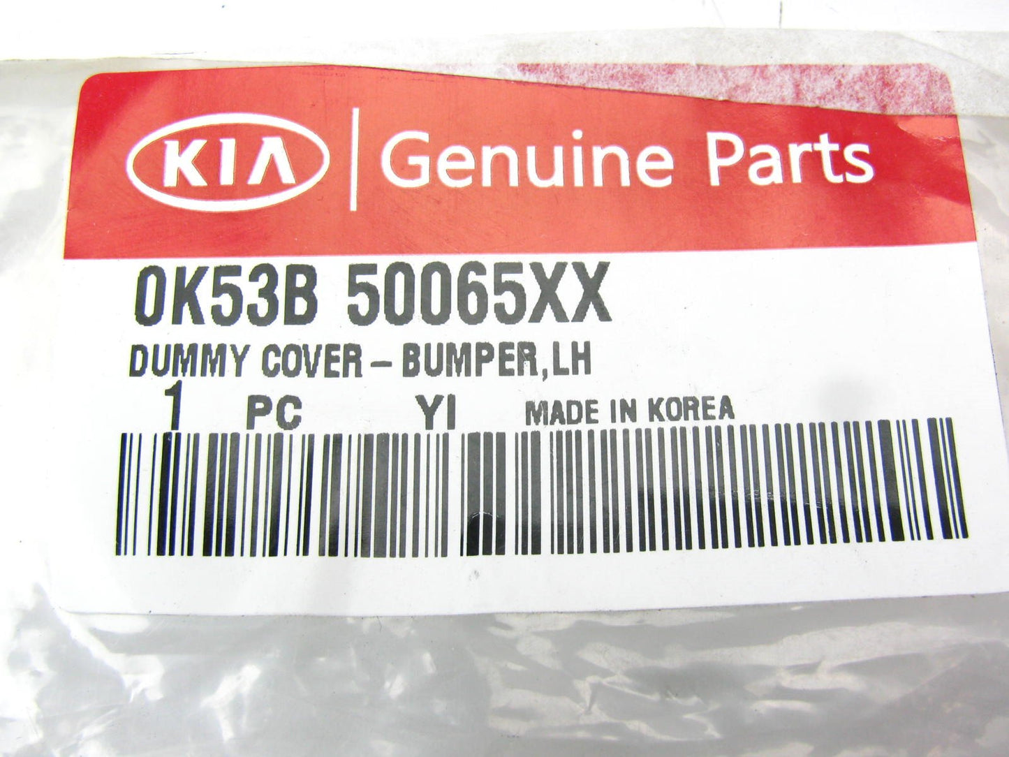 New Left Side Fog Light Lamp Tow Hook Cover For 02-05 Kia Sedona 0K53B50065XX