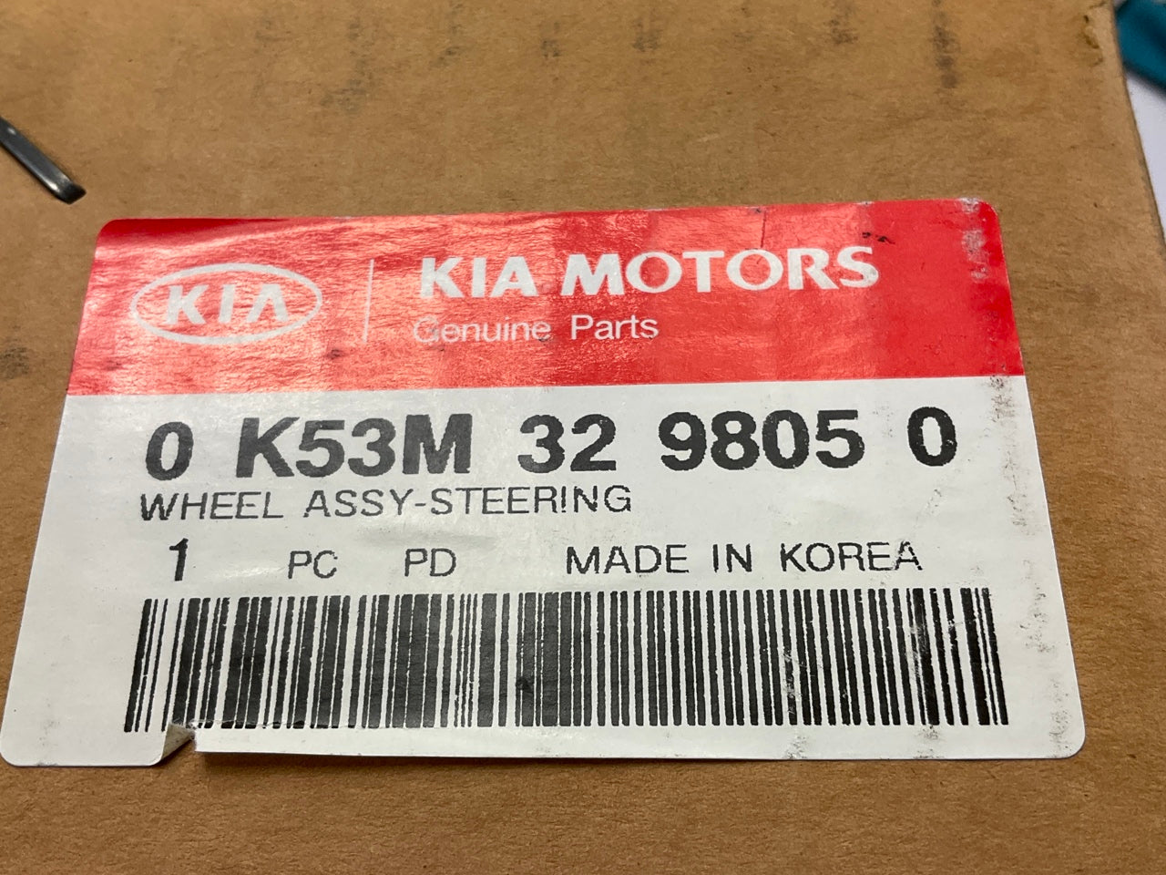 NEW GENUINE Steering Wheel OEM For 2001-2005 Kia Sedona 0K53M3298050