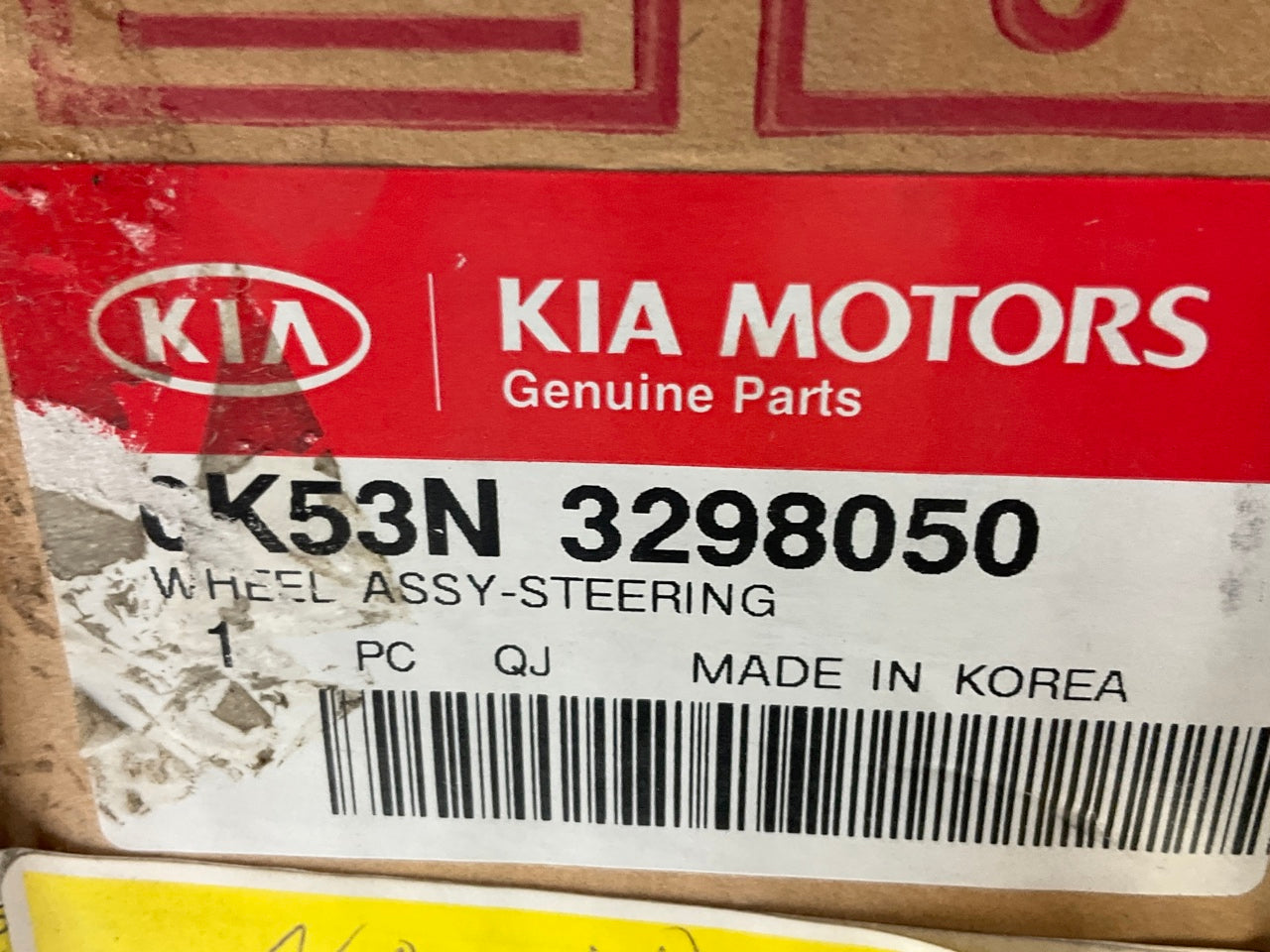 NEW GENUINE Steering Wheel OEM For 2002-2005 Kia Sedona 0K53N3298050