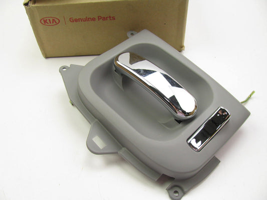 New OEM Rear Right Inside Inner Sliding Door Handle Gray/Chrome For 02-05 Sedona