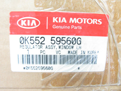NEW - OEM Front Left Power Window Motor & Regulator For 2002-2005 Kia Sedona