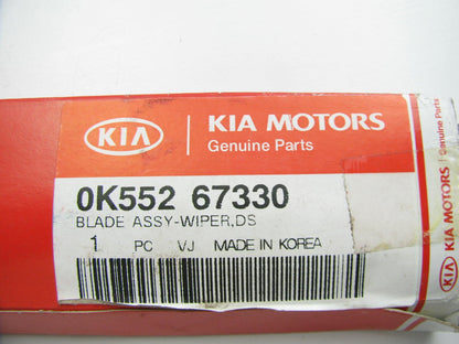 NEW GENUINE Left Drivers Side Wiper Blade OEM For Kia 0K55267330