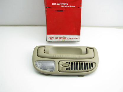 Rear Left Beige Assist Handle W/ Courtesy Lamp & Air Vent OEM For 02-03 Sedona