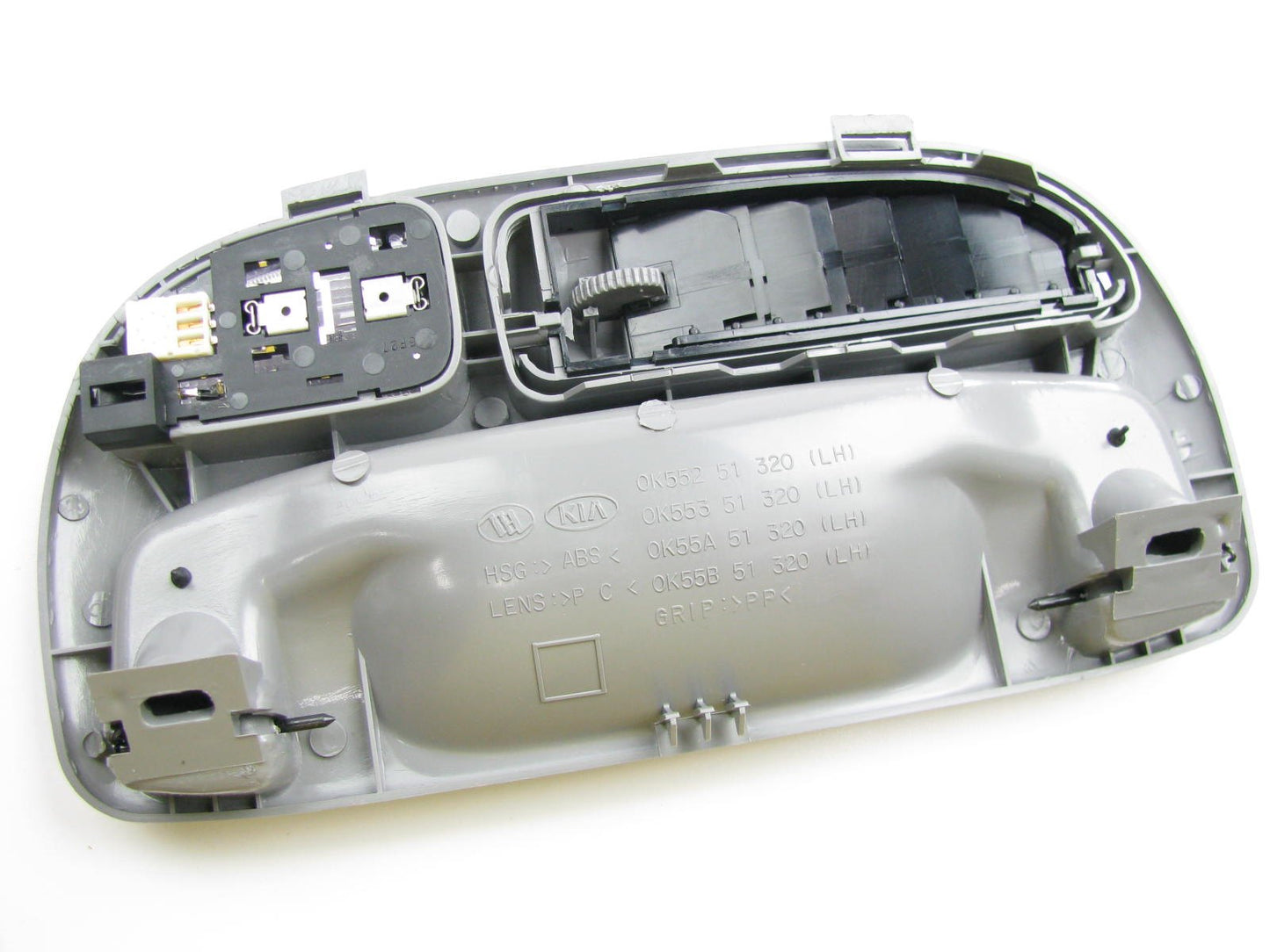New OEM REAR LEFT GRAY Courtesy Lamp Light Roof Assist Handle For 04-05 Sedona