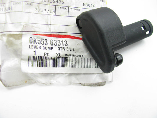 NEW OEM 0K55363313 Left Side Quarter Glass Panel Lever For 2002-2005 Kia Sedona