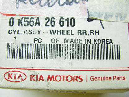 NEW - OEM 0K56A26610 Rear Right Brake Wheel Cylinder For 2003-2005 Kia Sedona