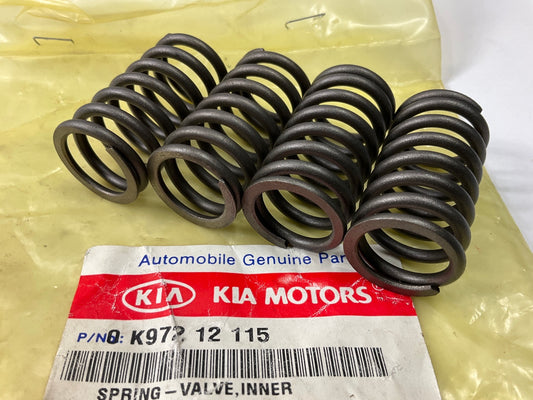 (4) NEW - OEM 0K97212115 Engine Valve Springs For 1995 Kia Sportage 2.0L